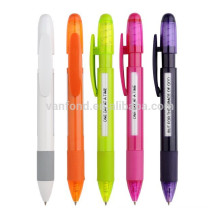 top sales plastic promo advertising pen, high quality pen for advertising, advertising pull out pen